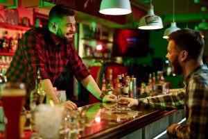 Talking In A Bar