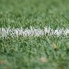 Football Line On Grass