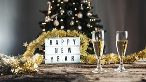 Happy New Year Sign