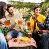 Friends Happy on Patio