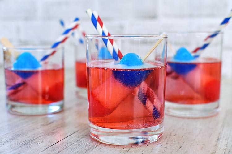 Patriotic cocktail 