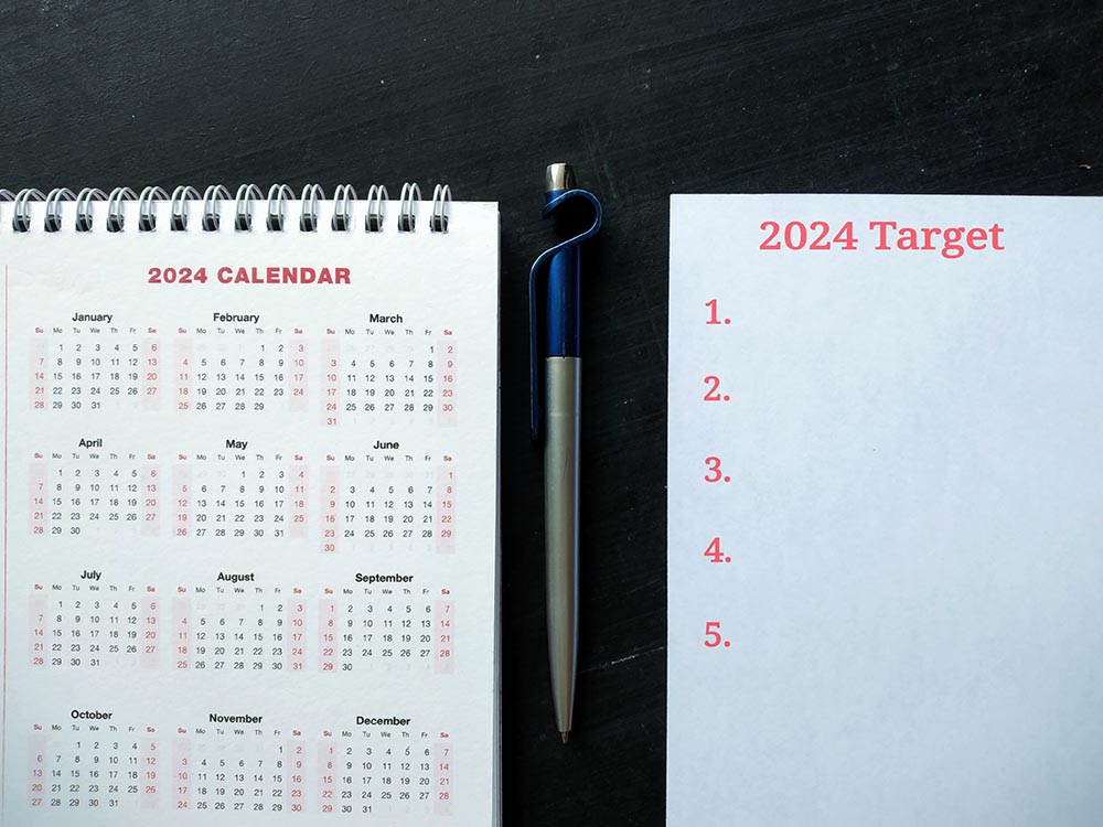A 2024 Calendar and Planner