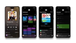 Remote Player screen shots for App Store
