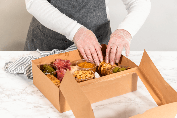 Building a charcuterie box