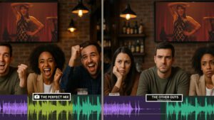 Audio Waves showing normalization